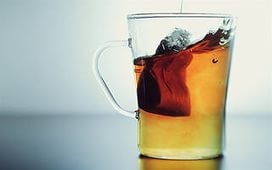 Tea táskák (előállított) filteres tea