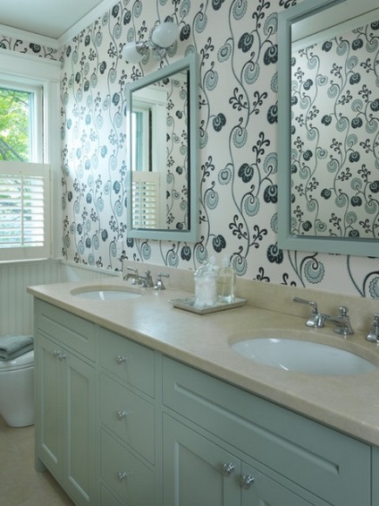 Hogyan díszítik a falakat a fürdőszobában - hagyományos és új burkolóanyagok