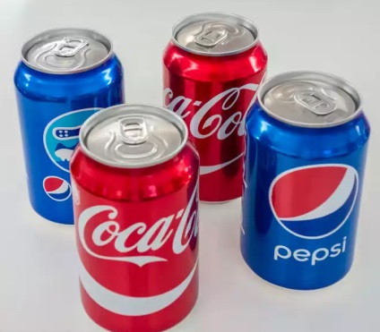 Mi a különbség - Pepsi - Cola - -tól - Coca