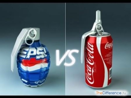 Mi más, mint a Pepsi Coca-Cola (Pepsi) Mi a különbség a Pepsi kóla