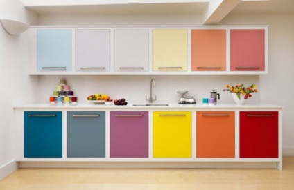 Mi a tervezés egy világos konyha - fotók, lakberendezési ötletek