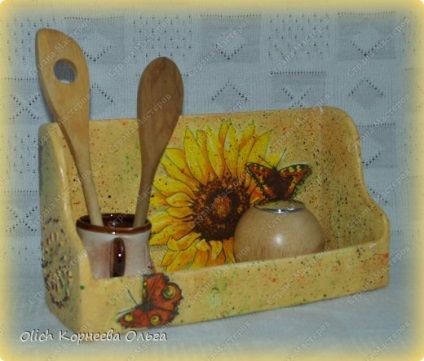 Így az üres decoupage (születésnap) Csinálok egy előformájához decoupage