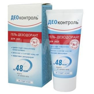 Deo ellenőrzés Foot Cream, használati utasítások, ár, szerkezet, vélemények, fotók