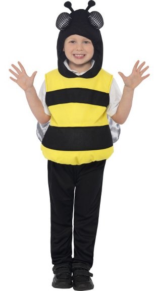 Gyermek jelmez méhek saját kezűleg