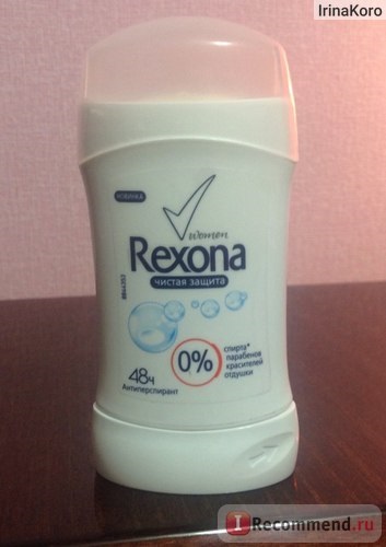Dezodor izzadásgátló Rexona „tiszta védelem” szagtalan - „mint olyan, ha - próbálja tisztítani