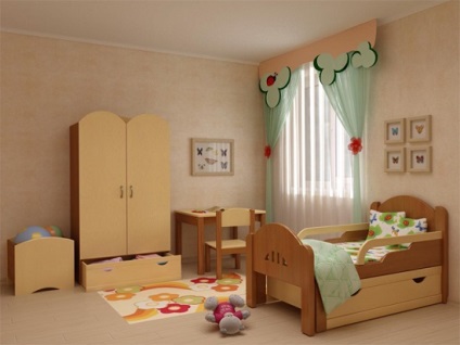 Belsőépítészet gyermek hálószoba a fiú, 26 kép szobák egy, két, a