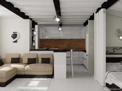 Design stúdió egy gyermek - egy fotót a belső (lapos) Design stúdió egy gyermek - egy fotót a belső