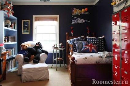 Hálószoba kialakítása a fiúk - több mint 20 kép a belső