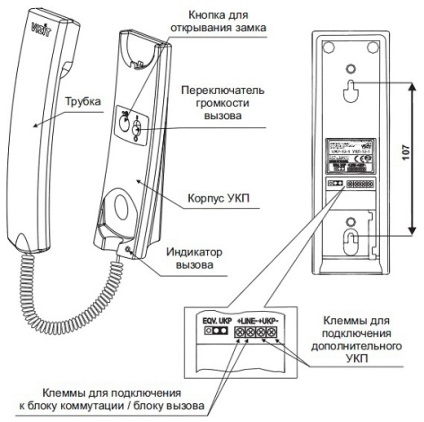 Intercom látogatás - típus és modell nyitott kulcs nélkül, hogy megtörje kódok és kapcsolási rajz (kaputelefon) Intercom látogatás - típus és modell nyitott kulcs nélkül, hogy megtörje kódok és kapcsolási rajz