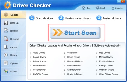 Driver Checker ingyenesen letölthető (letöltés) Driver Checker ingyenes letöltés