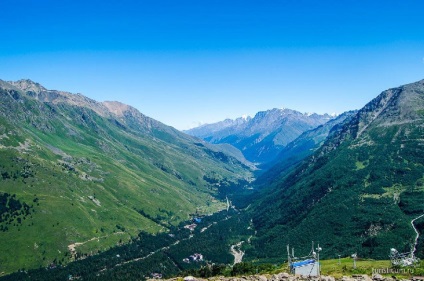 Kirándulás Elbrus, Cheget és elszámolási Narzanov, Elbrus