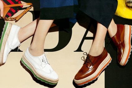 Flatformy, ők Creeper, kúszónövények ugyanaz - egy másik népszerű cipő trend