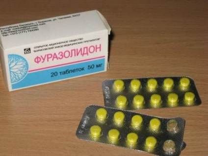 Furazolidon utasítások állatgyógyászati felhasználásra (macskák, kutyák) (kutya) Furazolidon használati utasítást az állatgyógyászatban (kutyák és macskák)