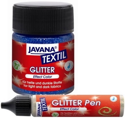 Glitter szövet, batikolt és én