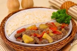 Marha édes paprika (bors só) Marhahús édes paprika