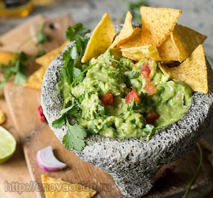 Guacamole egy egyszerű recept (recept) Guacamole recept egyszerű
