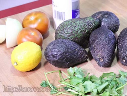 Guacamole egy egyszerű recept (recept) Guacamole recept egyszerű
