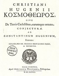 Christiaan Huygens - a (1657 Huygens) Christiaan Huygens - ez
