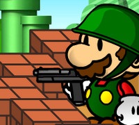 Lövés Játékok Mario - játék online ingyen