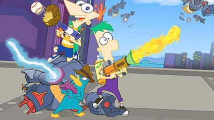 Játék a Finis és Ferb - egy adag jó hangulat! (Játék körülbelül Finis és Ferb) Játék a Finis és Ferb - egy adag jó hangulat!