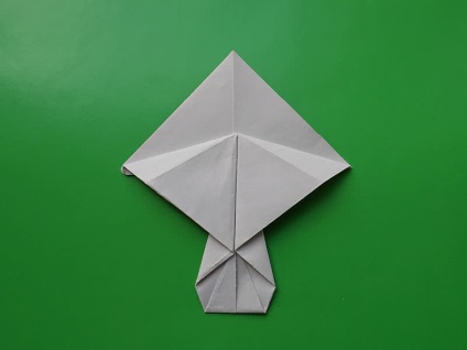 Arról, hogy hogyan teszik gomba origami papír