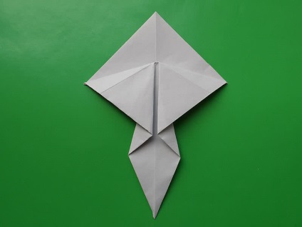 Arról, hogy hogyan teszik gomba origami papír