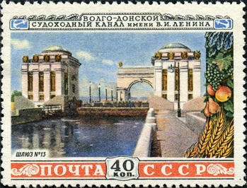 csatorna építése története a Volga-Don