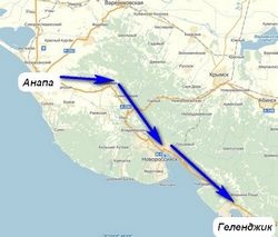 Anapa hogy Gelendzhik hogyan lehet elérni - pihenéshez és utazáshoz (Anapa Gelendzhik kap) Anapa hogy Gelendzhik hogyan lehet elérni - rekreáció és turizmus