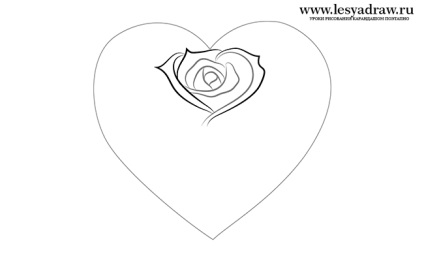 Hogyan kell felhívni a rózsa formájában szív - tanulságok levonása - hasznos artsphera