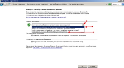 Hogyan letiltja vagy engedélyezi a frissítés a Windows 7 és a Windows XP PC csak