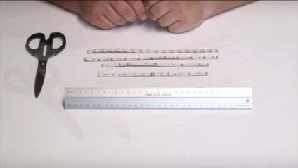 Hogyan vágja el a szalagot LED 12V és 220V videó (220) Hogyan vágja el a szalagot LED 12V és 220V videó