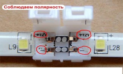 Hogyan vágja el a szalagot LED 12V és 220V videó (220) Hogyan vágja el a szalagot LED 12V és 220V videó