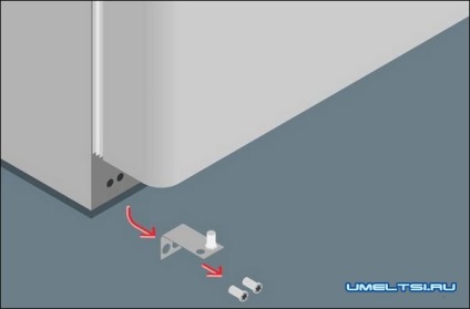 Hogyan, hogy ellensúlyozzák a hűtő ajtaját lépésről lépésre, diagramok, videó