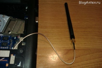 Hogyan lehet csatlakozni a wi-fi antennát egy laptop vagy tablet