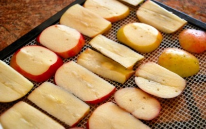 Hogyan száradni az almát a sütőben, női titkok