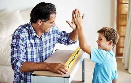 Hogyan gyorsítható egy fia, apa, egy pszichológus tippek