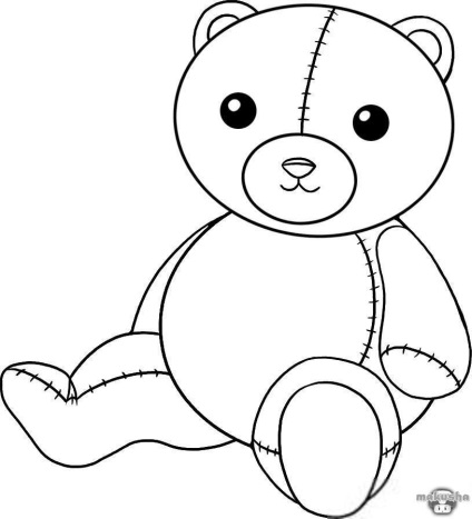 Hogyan kell felhívni mackó lépésről lépésre - hogyan kell felhívni a medve, medve ceruza szakaszok
