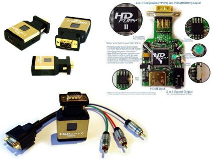 Hogyan készítsünk egy adapter HDMI VGA - SANKOM nn