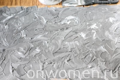 Hogyan készítsünk egy hátteret képek alatti beton workshop (beton) Hogyan készítsünk egy hátteret képek alatti beton workshop