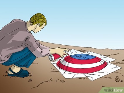 Hogyan készítsünk egy ruha Amerika Kapitány (Captain) Hogyan, hogy a ruha a Captain America
