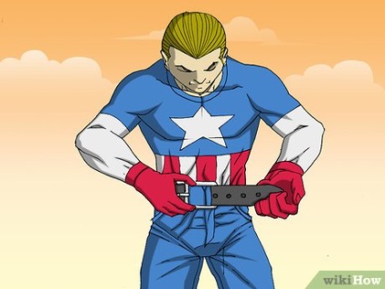 Hogyan, hogy a ruha a Captain America