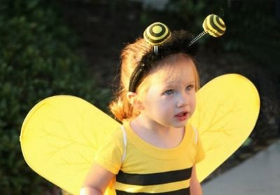 Hogyan készítsünk egy méh ruha kezét otthon méh jelmez, a lányok és a fiúk