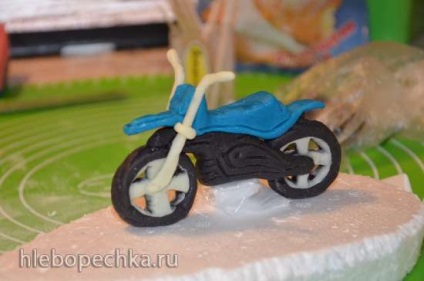 Milyen vak motorkerékpár gyurma (modellezés agyag) Milyen vak motorkerékpár gyurma
