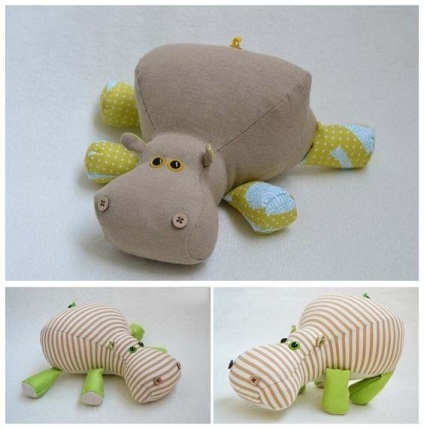 Hogyan kell varrni Hippo (Hippo) Hogyan kell varrni egy víziló