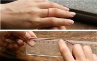 Hogyan tudja a méretét az ujját egy gyűrű otthon