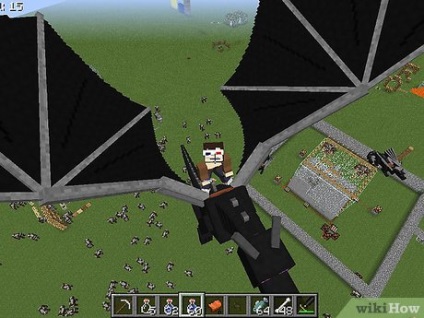 Breaking tojás sárkány minecraft (sárkány) Breaking a sárkány tojás Minecraft