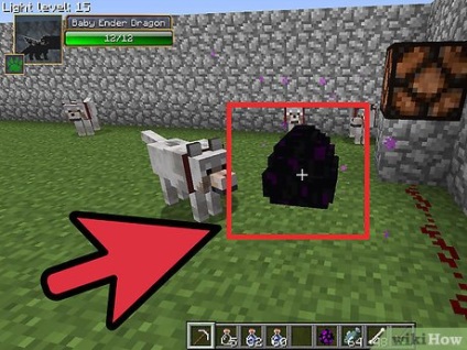 Breaking tojás sárkány minecraft (minecraft) Breaking a sárkány tojás Minecraft