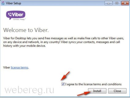 Hogyan lehet regisztrálni a VIBER telefonon regisztrációs számítógépen