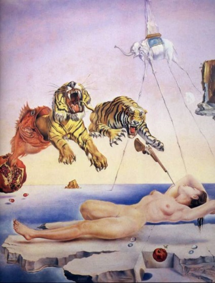 Salvador Dali festménye a nevét (kép) Salvador Dali festmények címei
