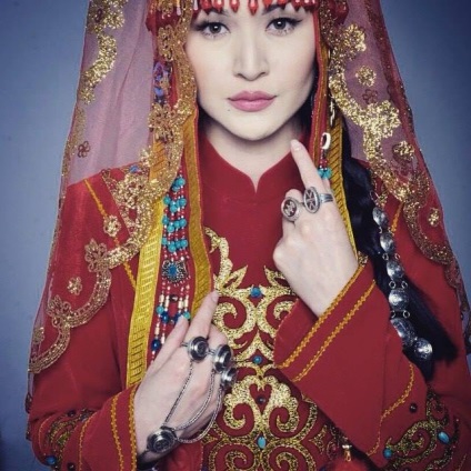 Kazah esküvői ruha